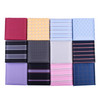 12pc Assorted Pack Boxed Poly Woven Tie, Hanky & Cufflink Set for S/S - PWFB3000-SS