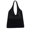 Mesh Knit Bag- Black - SKTBG01
