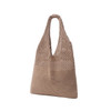 Mesh Knit Bag- Light Brown - SKTBG07