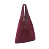 Mesh Maroon Knit Bag - SKTBG10