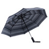 Compact Striped Umbrella- Auto open - UM3237-BK