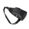 Crossbody PU Sling bag with Adjustable Strap-FBG1909-BK