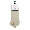 Ladies' Low Cut Cactus Ribbed Socks-LNVS3004-BG 