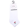 Ladies' Low Cut Cherry Embroidery Ribbed Socks-LNVS3002