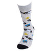 Men's Police Novelty Socks - NVS19661-GRY