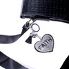 Bling Crystal Rhinestone Faith Heart Keychain- 31268VJT-S