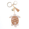 Bling Crystal Rhinestone Gold Turtle Tassel-31616LCT-G