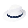 Men's S/S Cooling Mesh Banded Fashion Fedora Hat-FSS17134