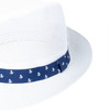 Men's S/S Cooling Mesh Banded Fashion Fedora Hat-FSS17134