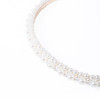 Elegant Slim Faux Pearl Tiara Headband -PHB1027