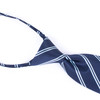  6pc Microfiber Classic Blue Zipper Pre-Tied Neckties - MPWZ-BL#1