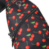 Novelty Black Cherry Sports Sling Bag-NFBG1917