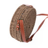 Ladies Round Rattan Wicker Crossbody Bag-STWBG01