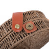 Ladies Round Rattan Wicker Crossbody Bag-STWBG01