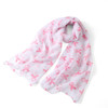 Ladies Breast Cancer Awareness Scarf -STPS03