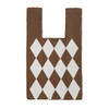 Mini Brown Knit Tote Bag -KTBG10