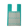  Mini Aqua Abstract Knit Tote Bag -KTBG23