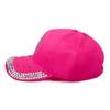 Breast Cancer Awareness Angel Wings Crystal Bling Cap -CP9622
