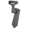 Boys Solid Micro Fiber Poly Woven tie -MPWB6308