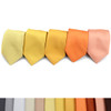 Boys Solid Micro Fiber Poly Woven tie -MPWB6308