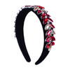 Ladies Bejeweled Decor Velvet Headband -PHB1048