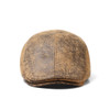 Men's Faux Aged Leather Ivy Hat-IFW1733