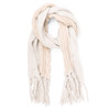 Ladies Chunky Mixed Knit Long Tassel Scarf -AS2710 