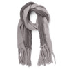 Ladies Chunky Mixed Knit Long Tassel Scarf -AS2710 