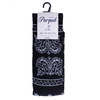 Men's Ribbed Paisley Bandana Novelty Socks-NVPS2047