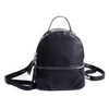 Ladies Black PU Mini Backpack- LCBG1454-BK