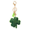 Bling Crystal Clover Bag Charm - 31190PEM-G