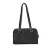 Lois Shoulder Bag with Hearts and Lock Charm -LCBG1490-BK