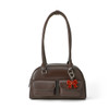 Frankie Shoulder Bag with Bow Heart Charm -LCBG1491-BR