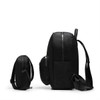 2 Pc Quilted Commuter Backpack & Crossbody Set-LBP1401-BK