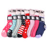 24pc Assorted Women's Plush Fleece Lined Sherpa Slipper Socks - WFLS-24pk