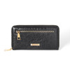 Textured PU Leather Zip Wallet - LWBG1211
