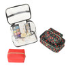 4pc Cherries and Daises Cosmetic Set - LNCTB2015-BK