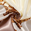 Satin Polyester Rococo Print Scarf- SFC1010