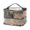 4pc Leopard Black Cosmetic Set - LNCTB2024-CH