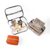 4pc Leopard Brown Cosmetic Set-LNCTB2010-BK