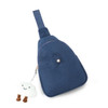 Ladies Suede Sling with Cloud Hang off - LFBG1853