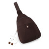 Ladies Suede Sling with Cloud Hang off - LFBG1853