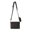 Quilted Pouch Bag with coin pouch-LCBG1443