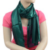 12pc Prepack Solid Polyester Satin Scarf SPS1301