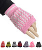 12pair Pack Women's Knit Fingerless Gloves GL1302