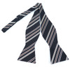 100% Silk Woven Freestyle Bow Tie FBS3700