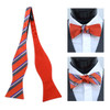 100% Silk Woven Freestyle and Reversible Bow Tie FRBS1050