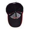 Nassau Bahamas Red & Black 3D Embroidered Baseball Cap, Hat EBC10295
