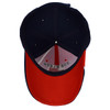 "God Bless America" Red & Navy 3D Embroidered Baseball Cap, Hat EBC10298