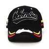 Colombia Black 3D Embroidered Baseball Cap, Hat EBC10306